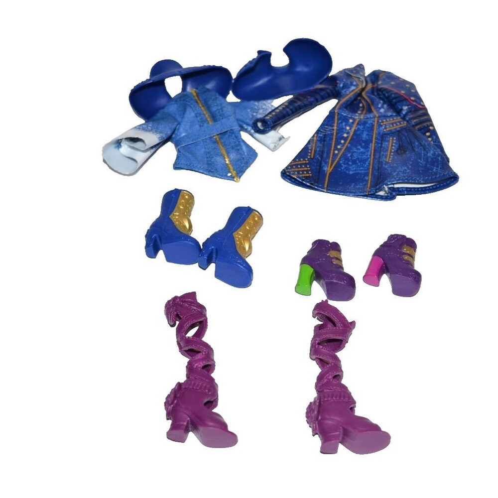 Disney Descendants Isle Of Lost Clothes outfit Evie Mal shoes mixed lot